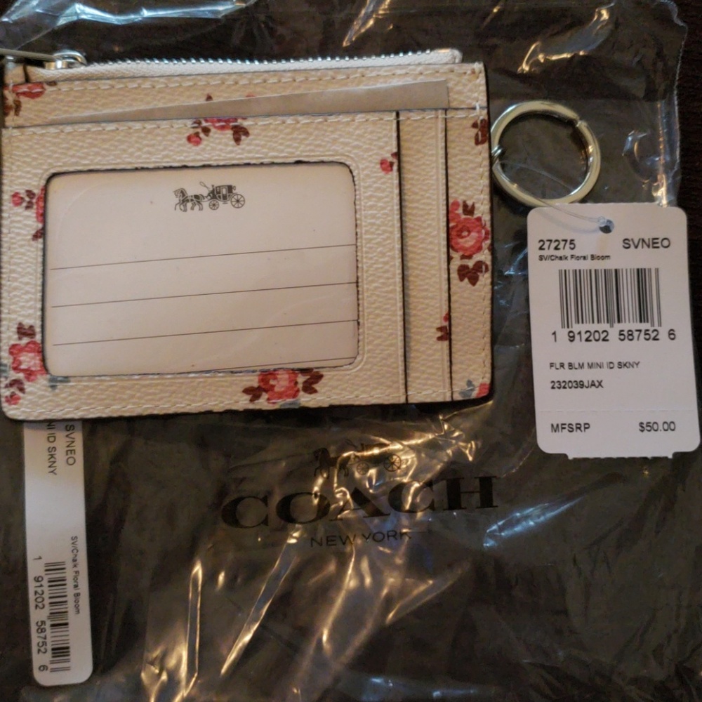Small coach wallet